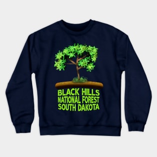 Black Hills National Forest South Dakota Crewneck Sweatshirt